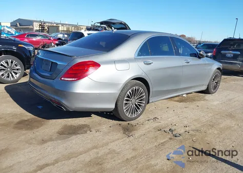 2015 Mercedes-Benz S 550 из США, поврежденный, VIN WDDUG8CBXFA137643